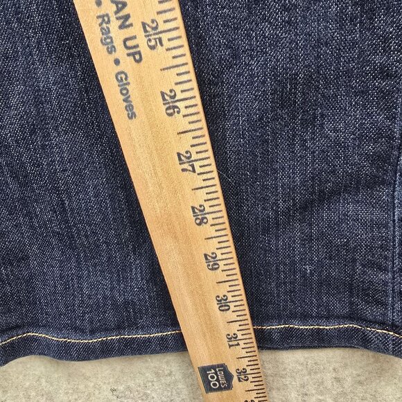 Ann Taylor Loft Women Curvy Bootcut Jeans Size 12 Mid Rise Cotton Blend - Picture 7 of 7